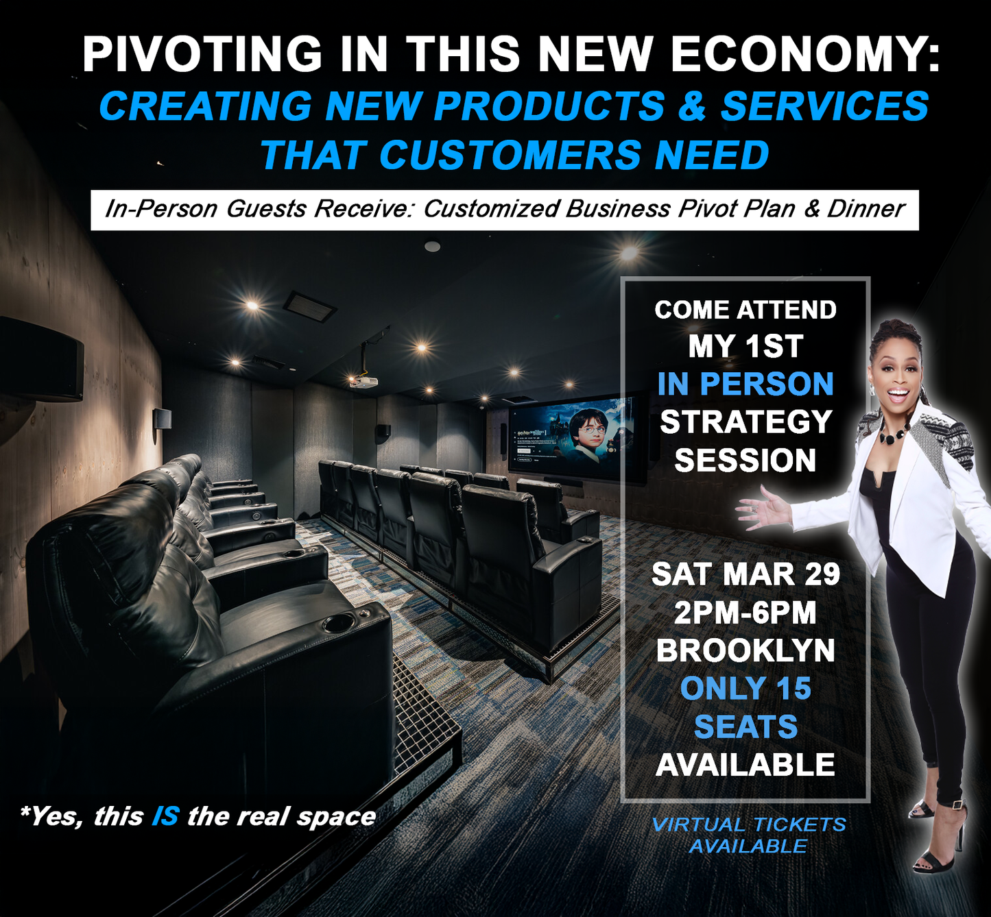 Pivoting in This New Economy (In-Person & Virtual Event)