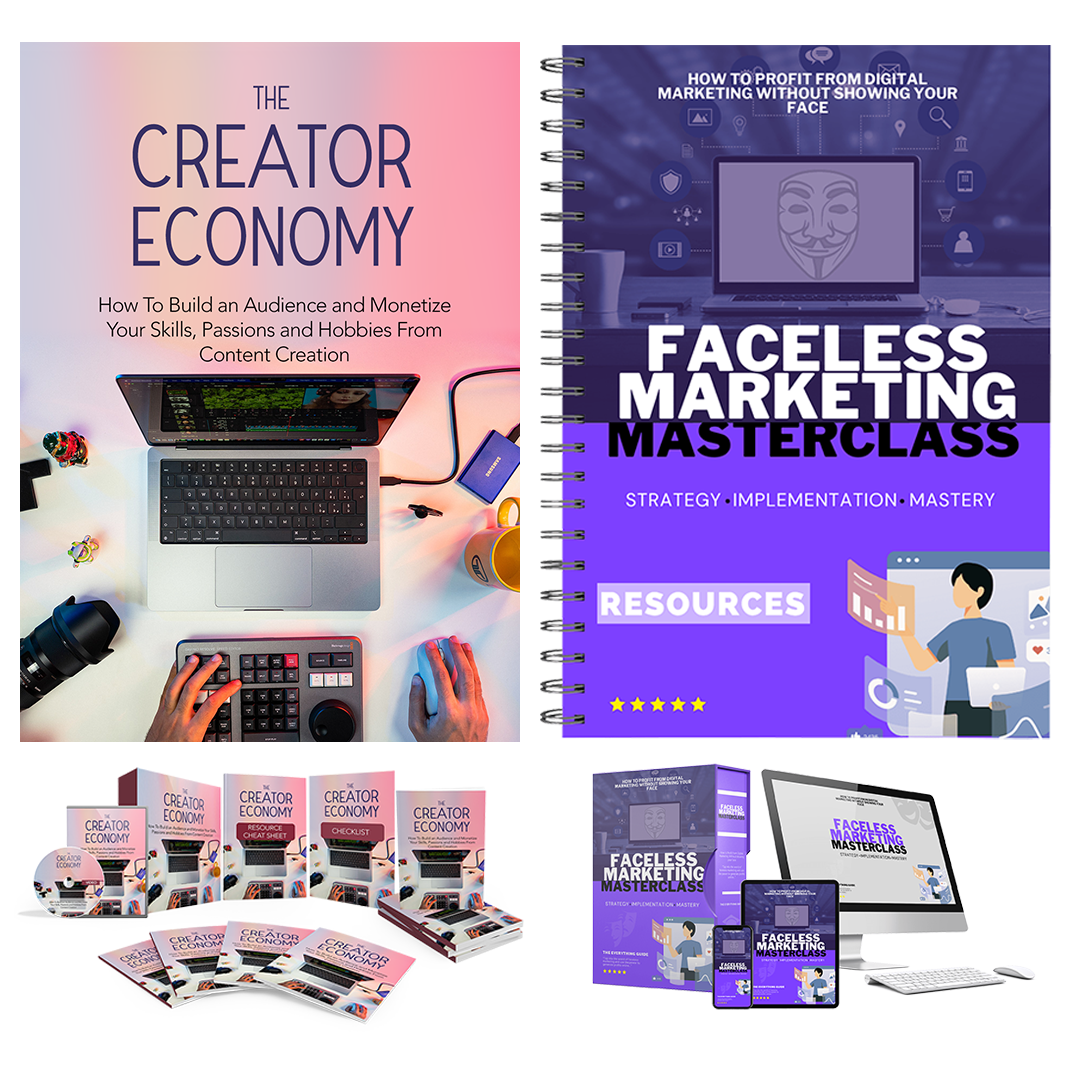 Faceless Marketing (Bundle Options Available)