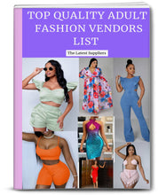 Load image into Gallery viewer, Adult Clothing Vendors List
