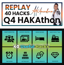 Load image into Gallery viewer, Q4 HAKAthon Webinar Live Replay
