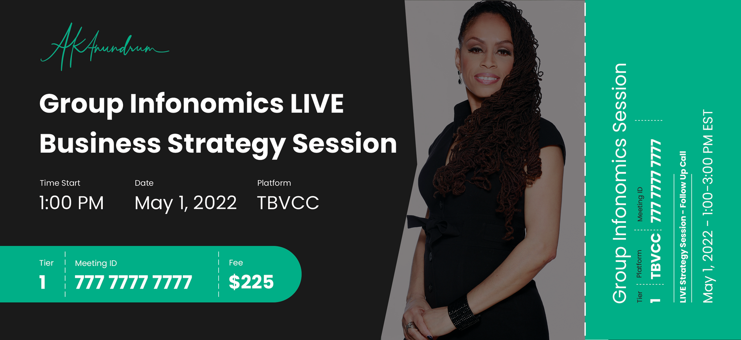 Group Infonomics LIVE Business Strategy Session