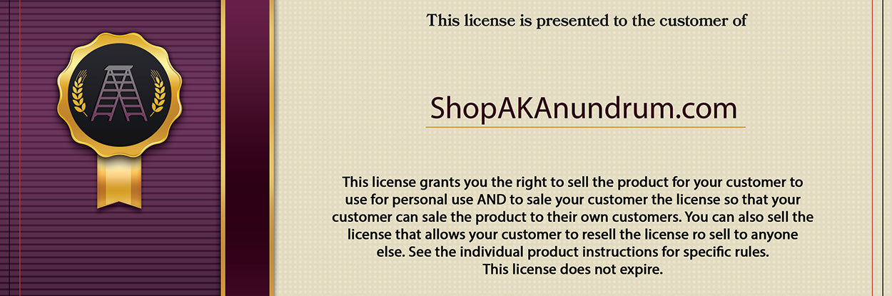 LICENSE - OWN & RESELL COURSES