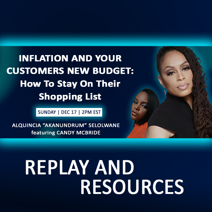 Inflation and Your Customer's New Budget Webinar