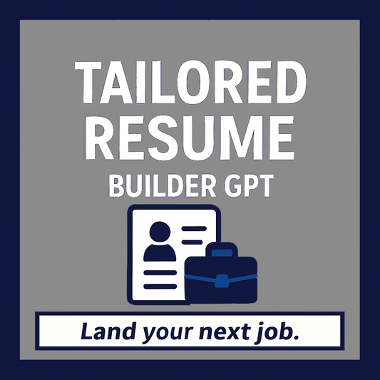 Tailored Resume Builder GPT