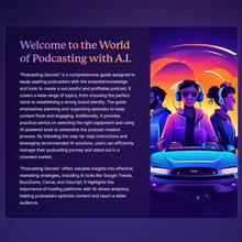 Load image into Gallery viewer, Podcasting Secrets With A.I.
