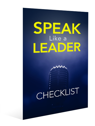 Speak Like A Leader