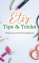 Load image into Gallery viewer, NEW! Etsy Beginners Guide
