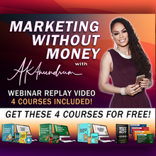 Load image into Gallery viewer, Marketing Without Money Webinar - JULY REPLAY
