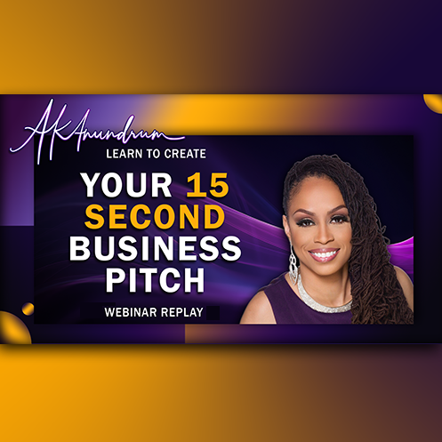 15 Second Biz Pitch