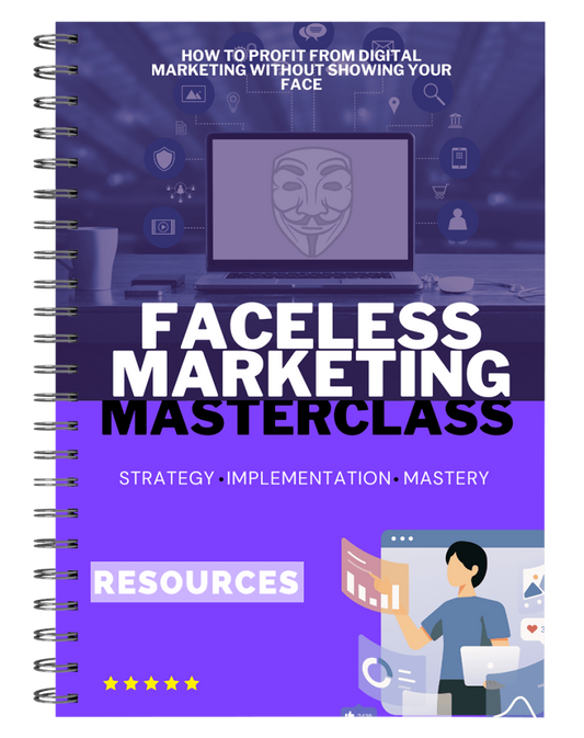 Faceless Marketing (Bundle Options Available)