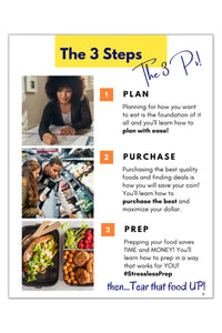 How to Shop & Prep in 3 Steps eBook