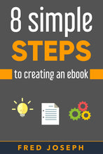 Load image into Gallery viewer, 8 SIMPLE STEPS TO CREATING AN EBOOK
