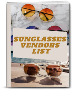 Sunglasses Vendors List