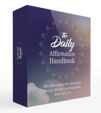 Load image into Gallery viewer, Daily Affirmation Handbook
