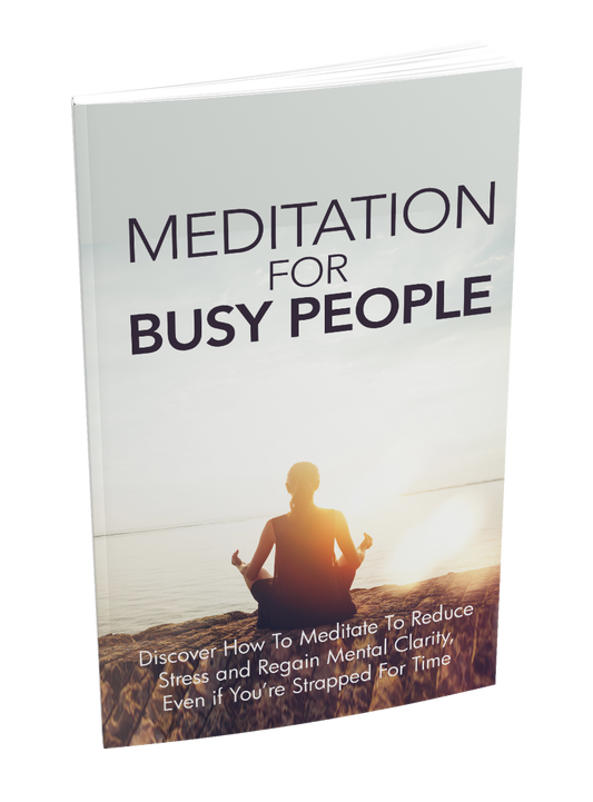 Meditation For Busy People