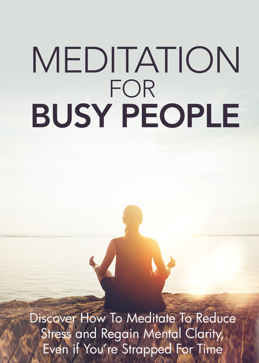 License - Meditation for Busy People