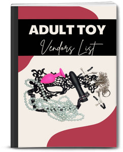 Adult Toys Vendors List